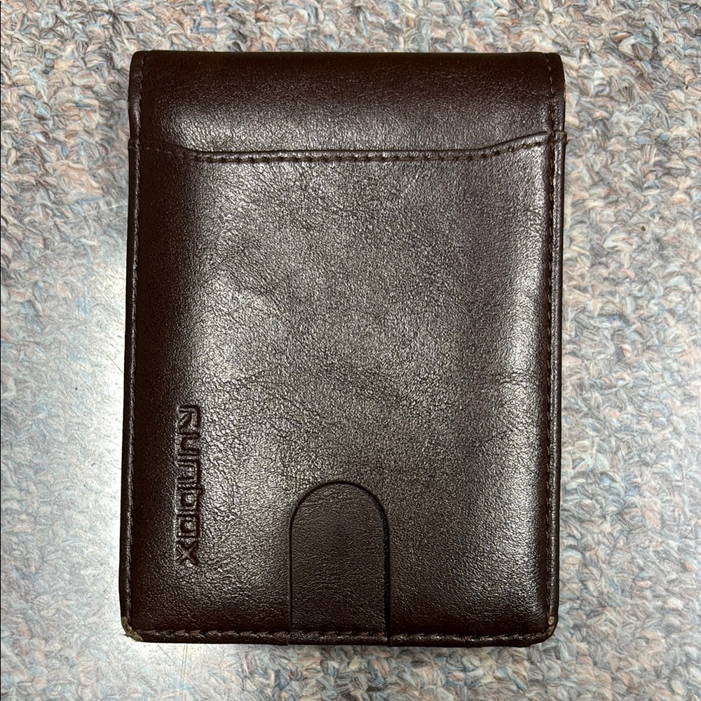 Runbox Dark Brown Leather Wallet